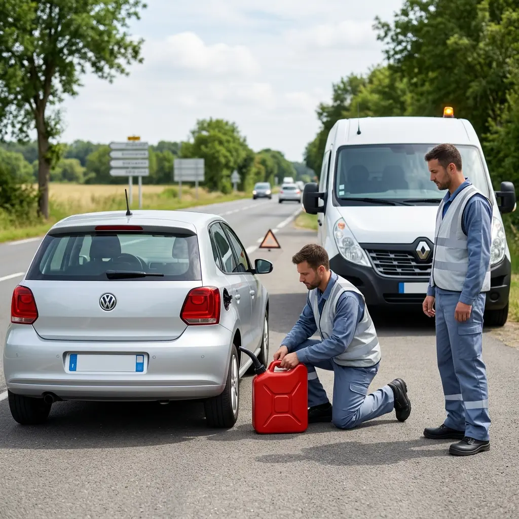 Comment réagir correctement lors d'une panne sèche à Senlis