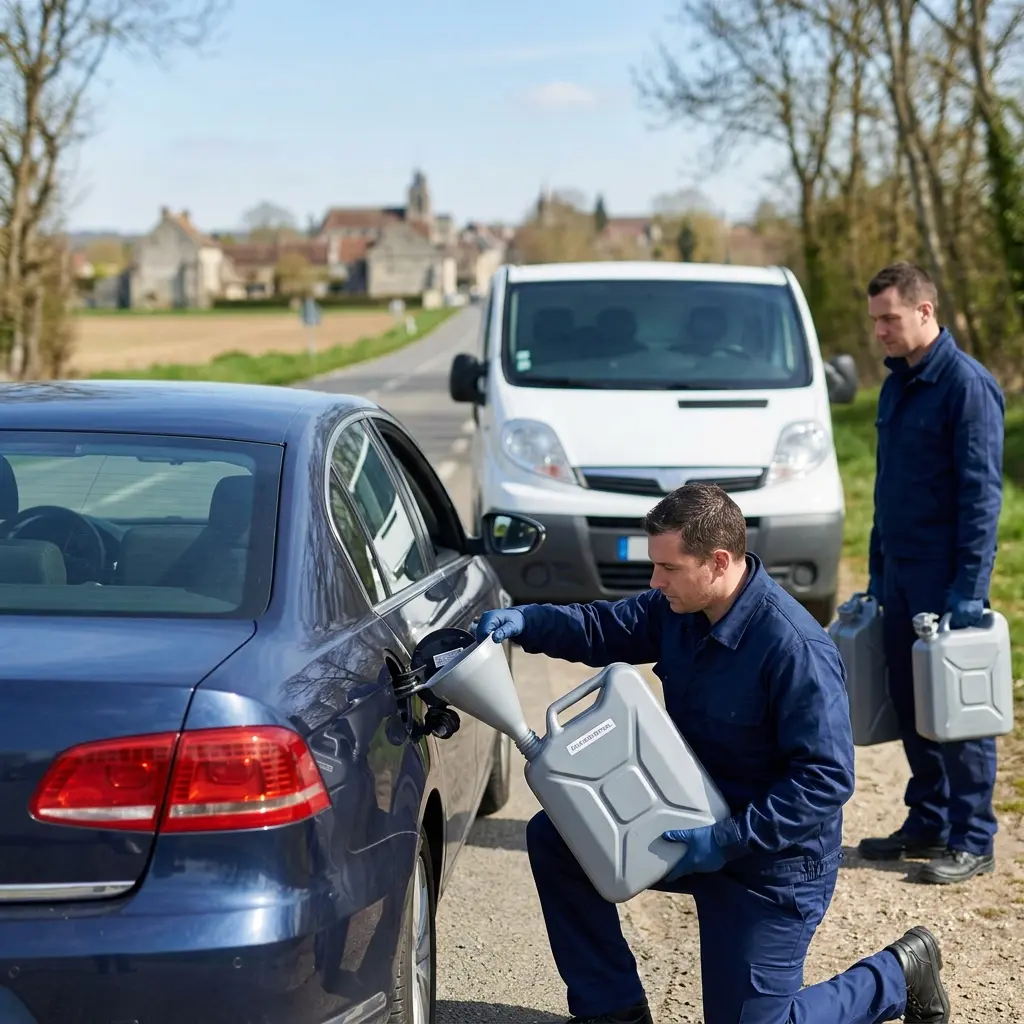 Dépannage panne d'essence Senlis (60300)