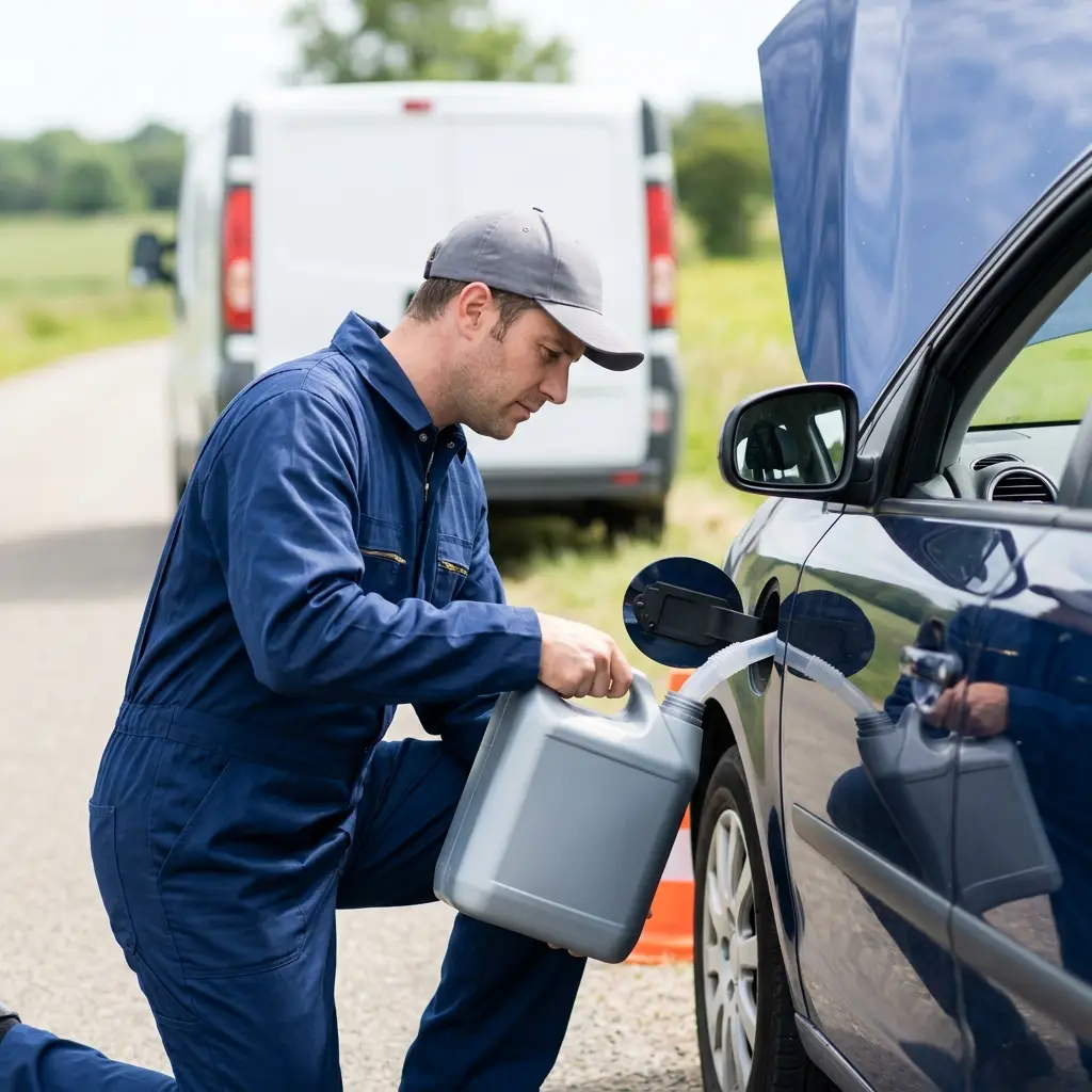 Les gestes essentiels en cas de manque de carburant