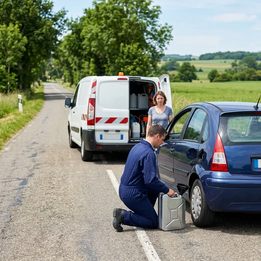 Notre approche pour un dépannage carburant efficace