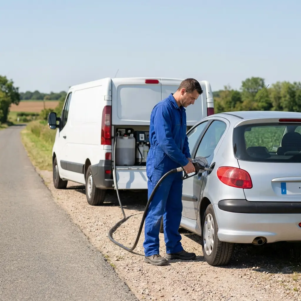 Comment réagir lors d'une panne sèche à Auneuil