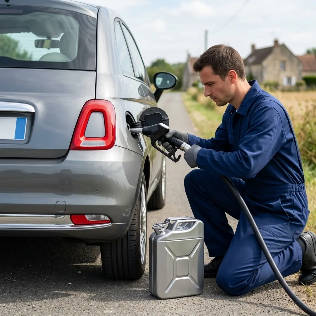 Notre approche pour votre dépannage panne d'essence
