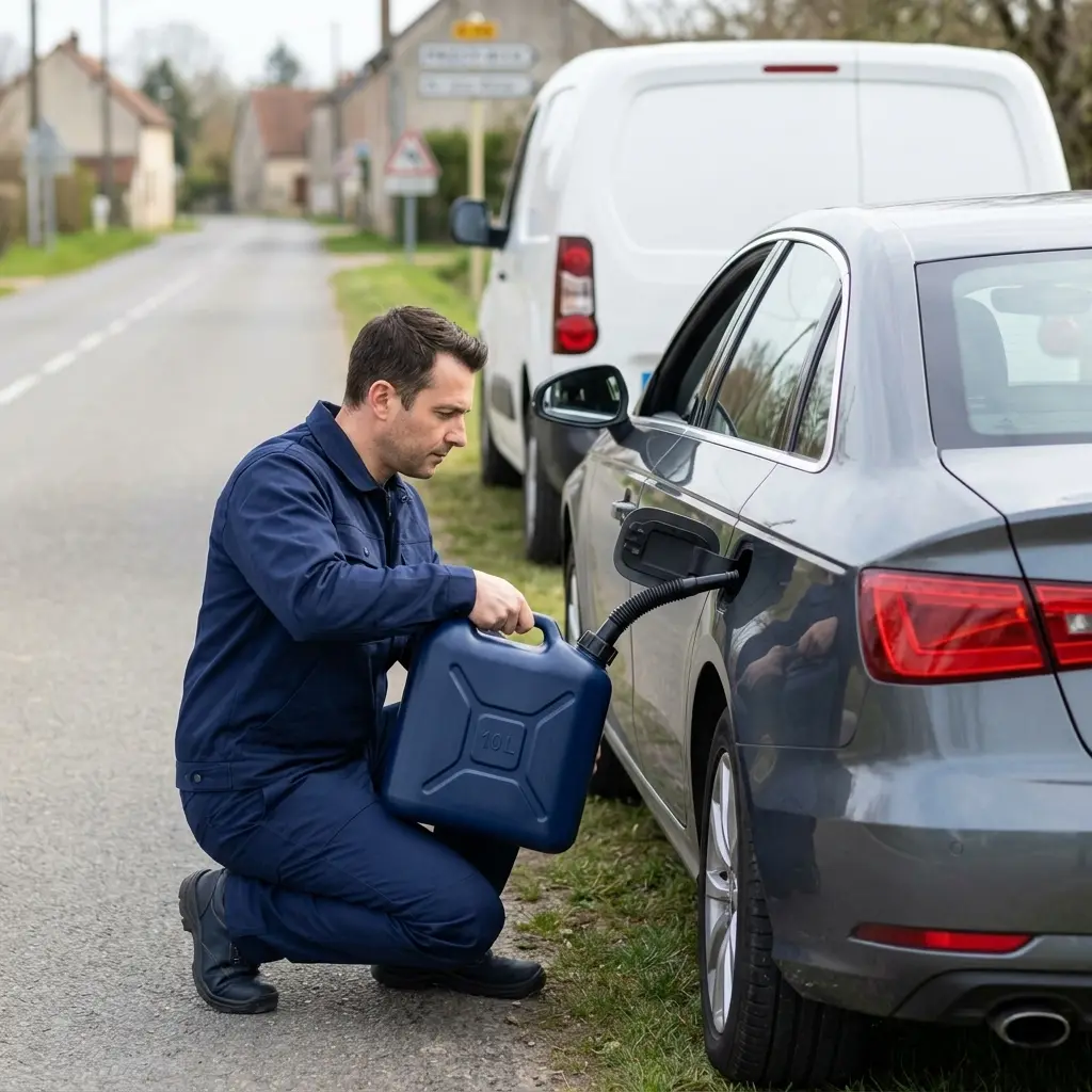 Les gestes essentiels en cas de manque de carburant