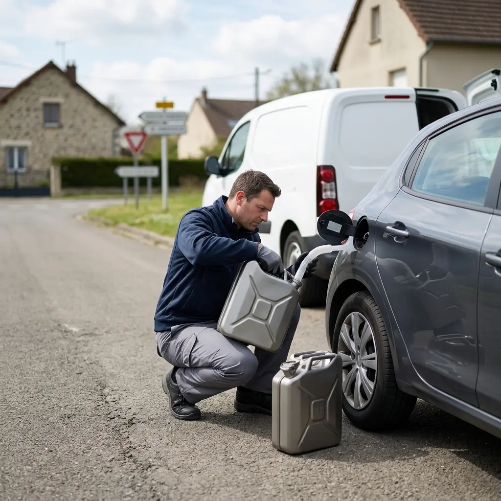 Les bons gestes à adopter lors d'une panne d'essence
