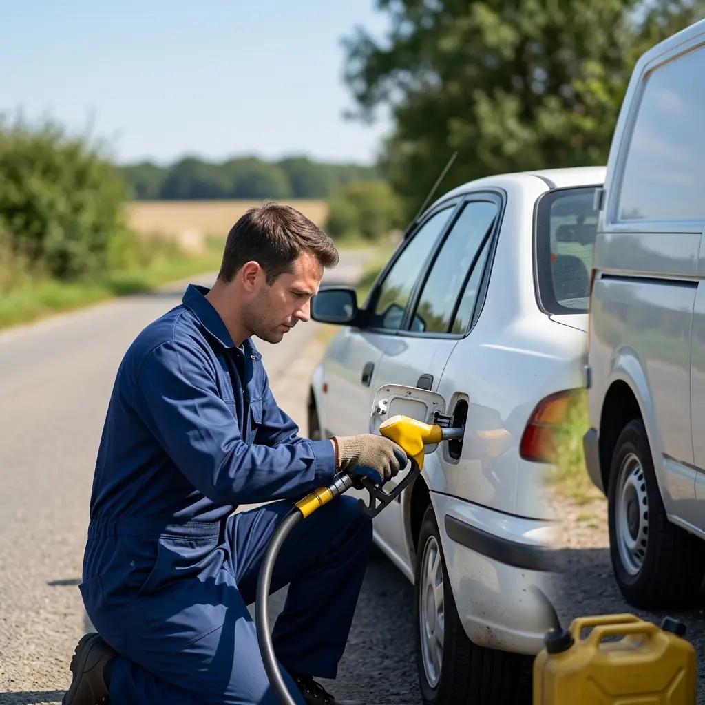 Comment nous traitons votre panne de carburant
