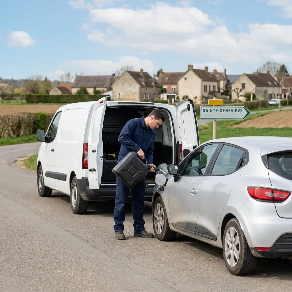 Comment réagir face à une panne de carburant à Sainte-Geneviève