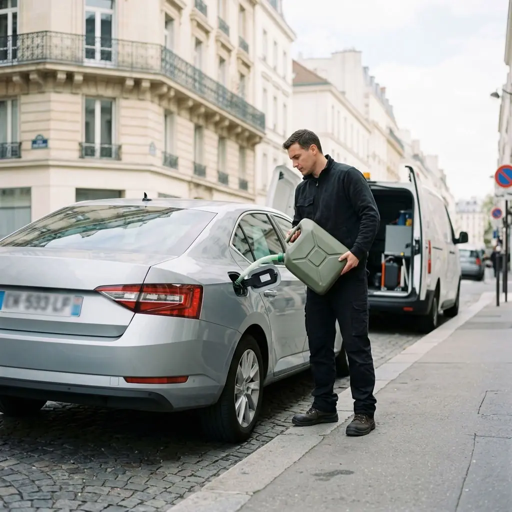 Dépannage panne d'essence Paris (75000)