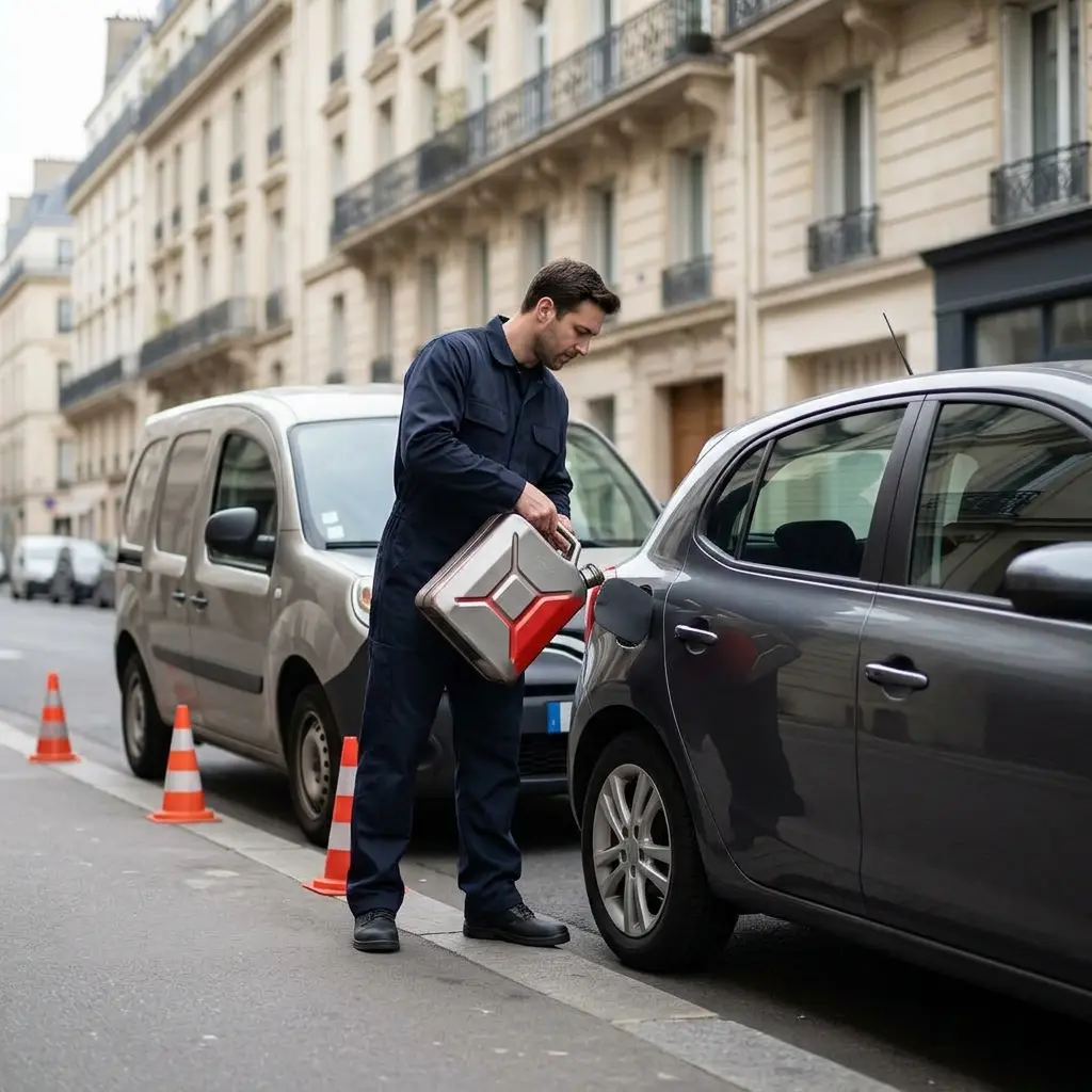 Les gestes essentiels en cas de manque de carburant à Paris 3e