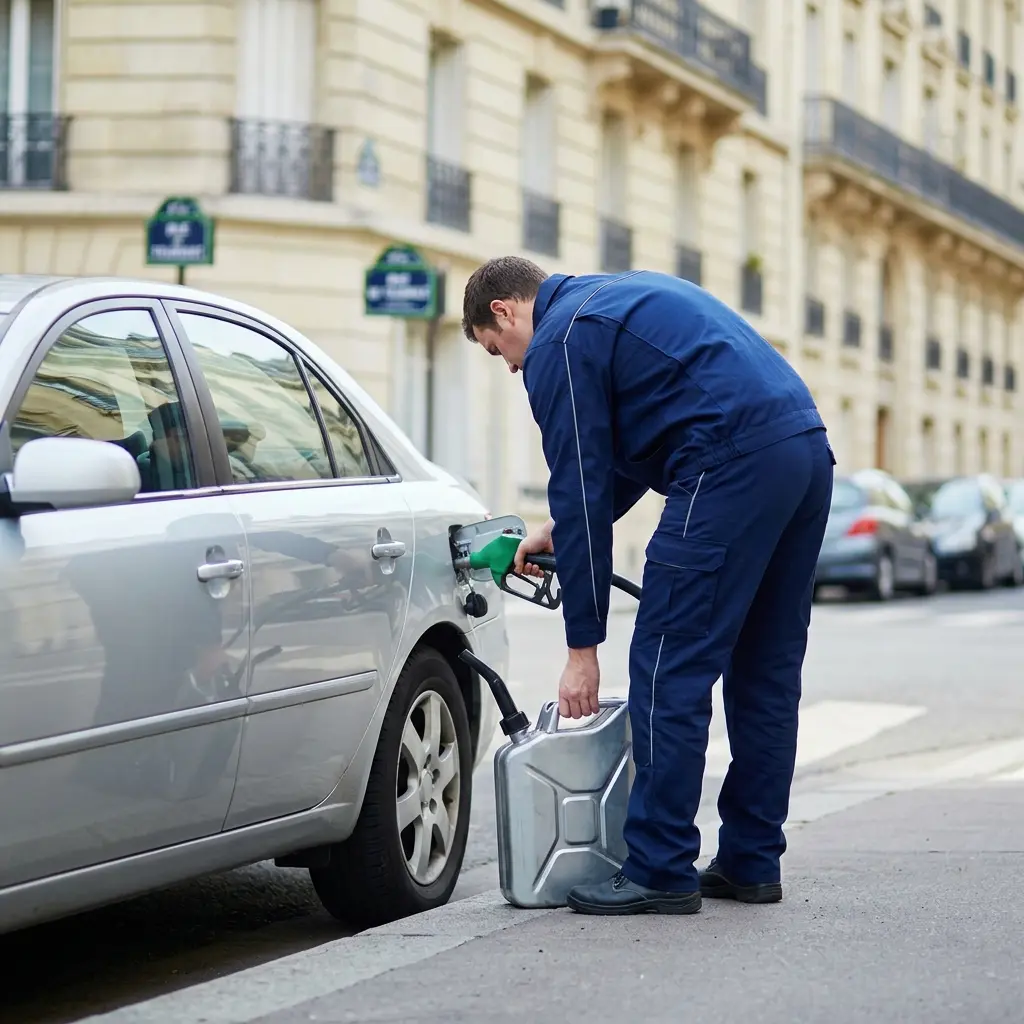 Dépannage panne d'essence Paris 7 (75007)
