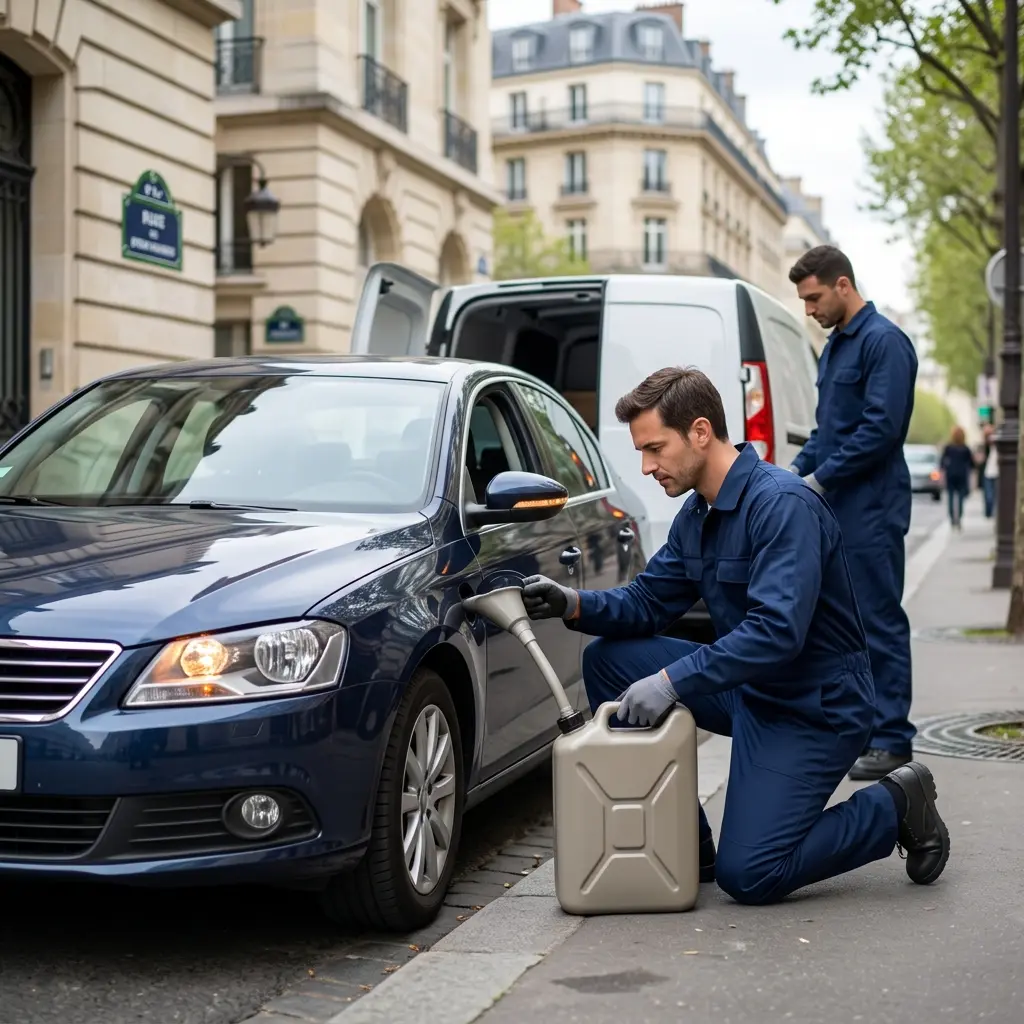 Dépannage panne d'essence Paris 8 (75008)