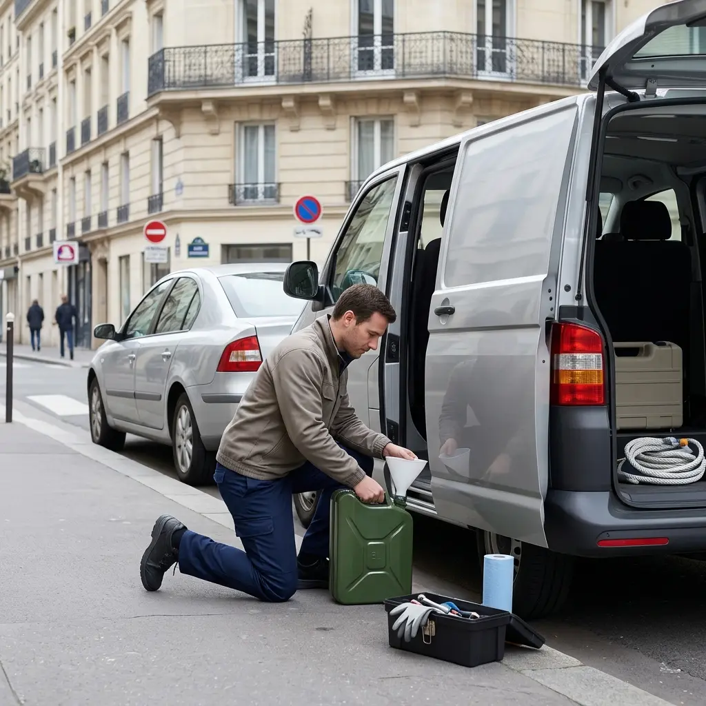 Confiez votre panne d’essence au service de confiance à Paris 10