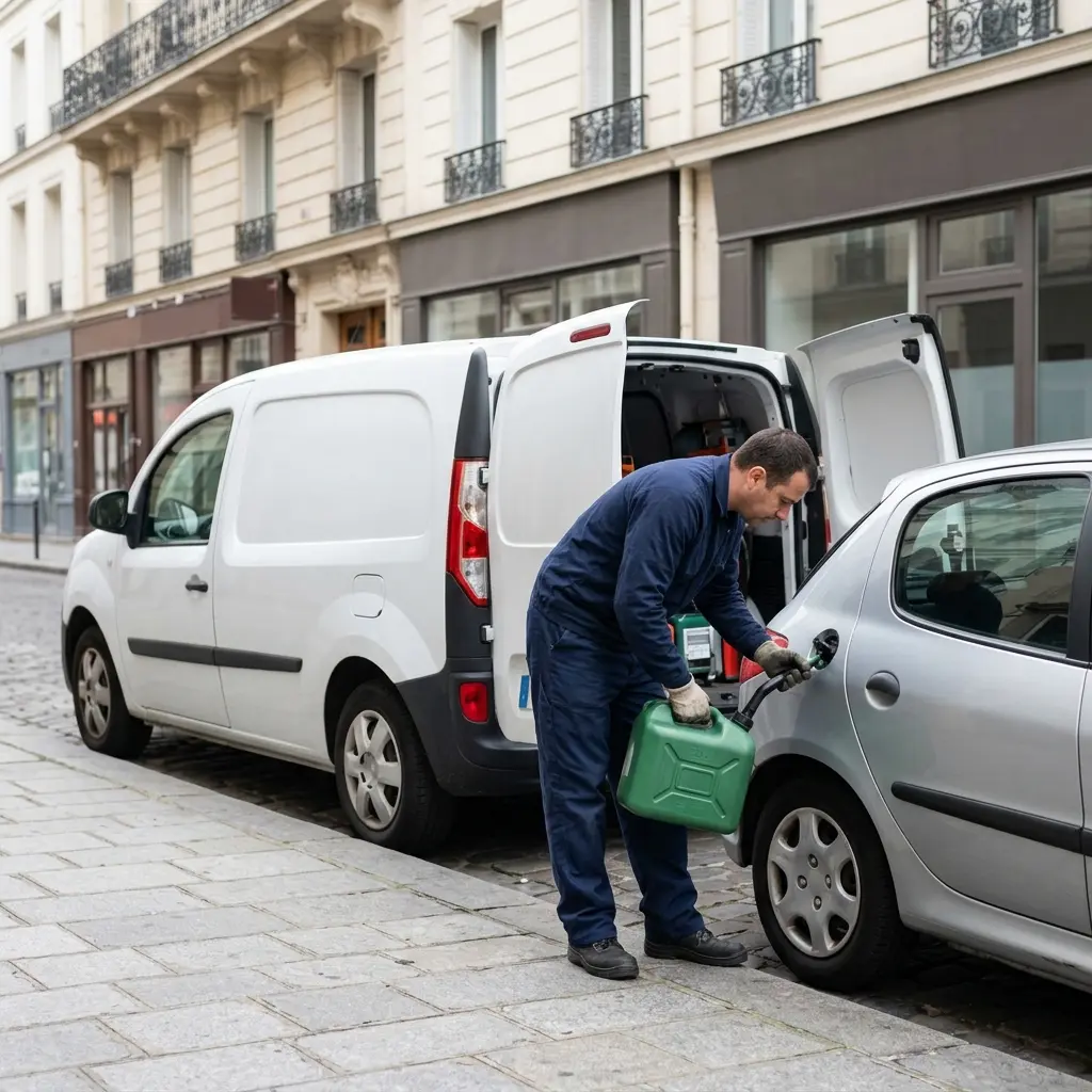 Pourquoi choisir notre équipe pour votre panne d’essence à Paris 11