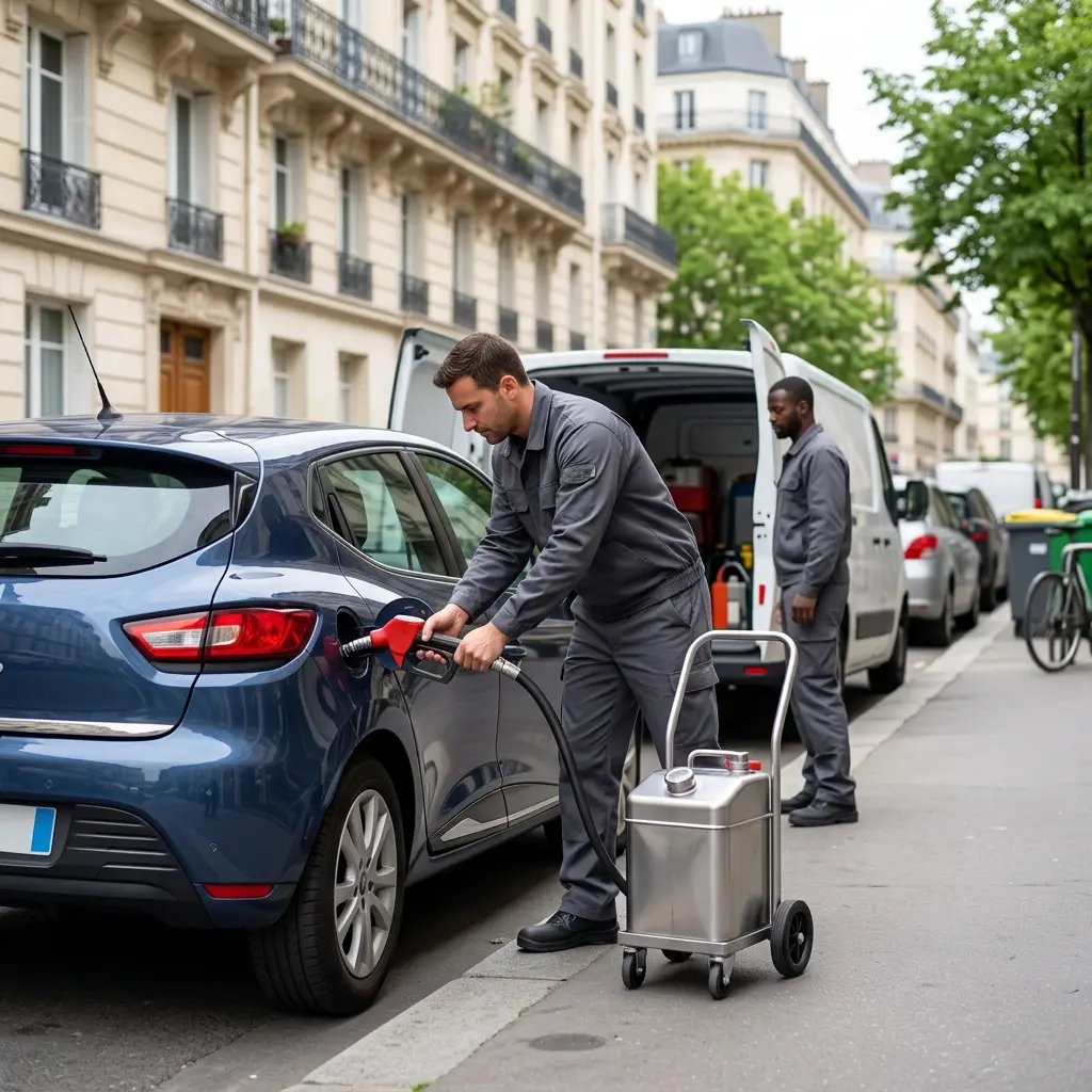 Dépannage panne d'essence Paris 11 (75011)