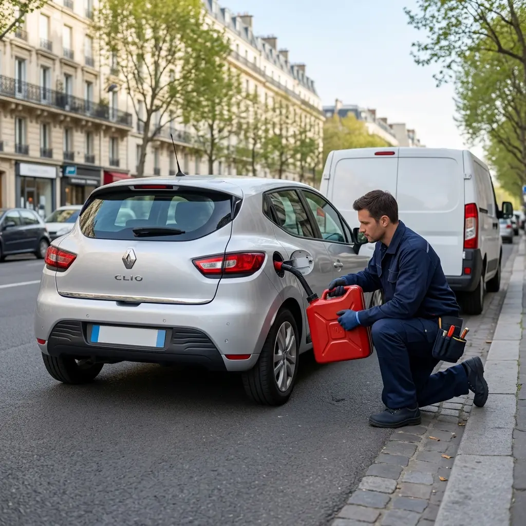 Dépannage panne d'essence Paris 12 (75012)