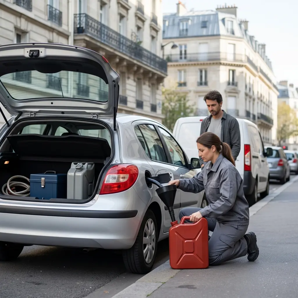 Dépannage panne d'essence Paris 13 (75013)