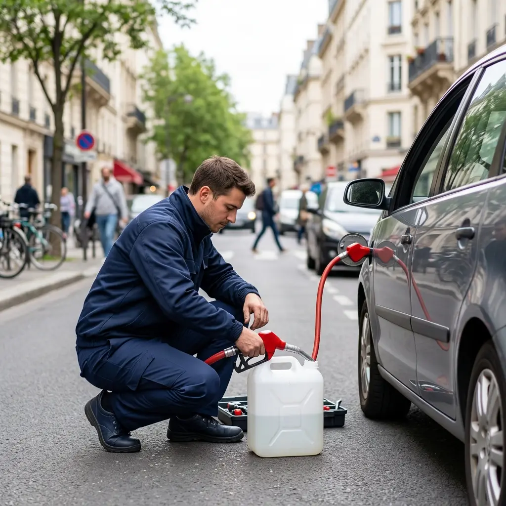 Notre démarche rapide lorsqu’une panne d’essence survient à Paris 14