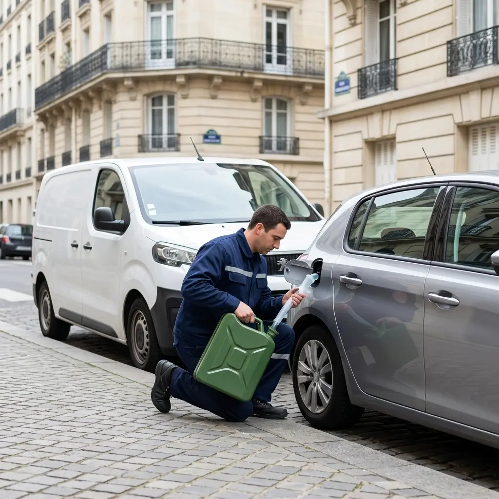 Les gestes essentiels en cas de manque de carburant à Paris 15e