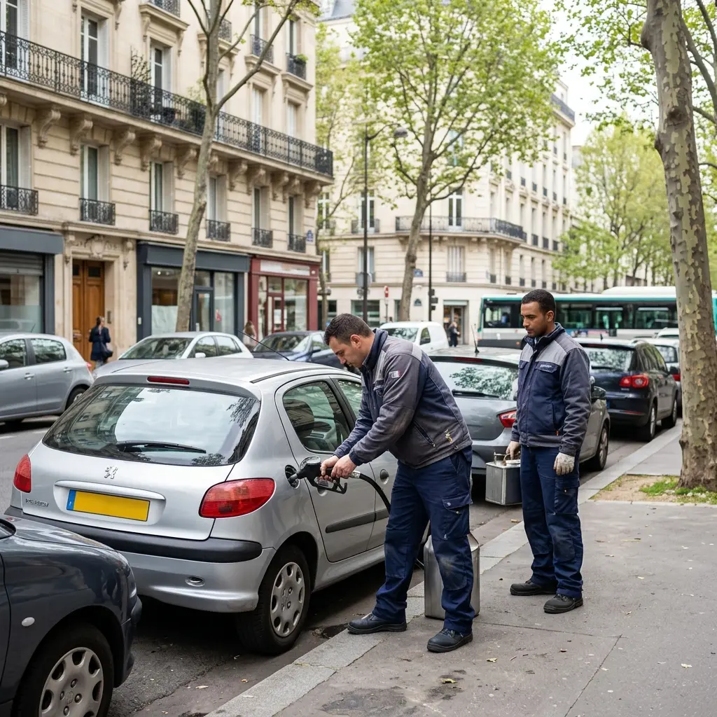 Comment se déroule l'intervention à Paris 15 ?