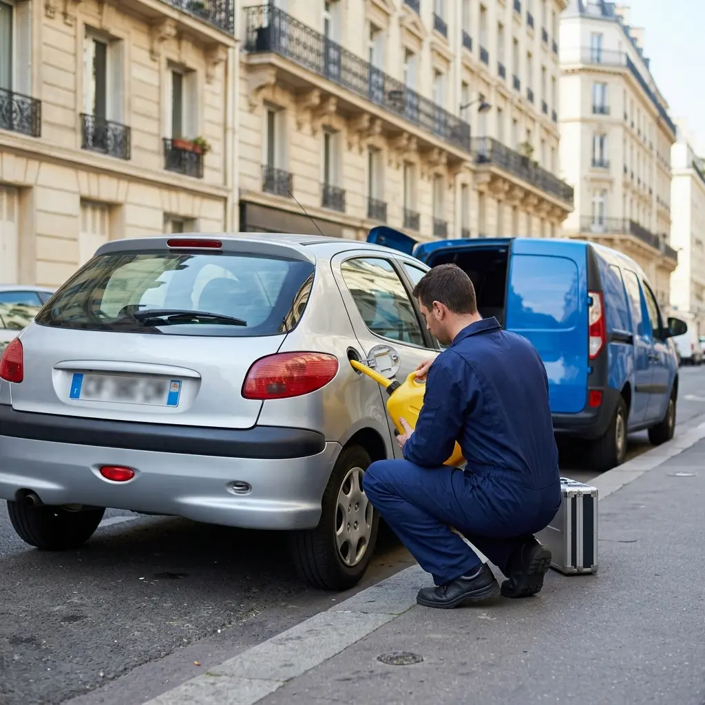 Dépannage panne d'essence Paris 15 (75015)