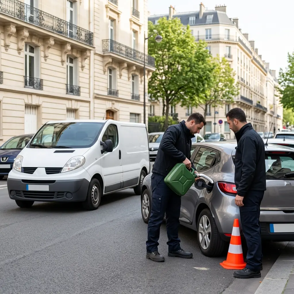 Dépannage panne d'essence Paris 16 (75016)