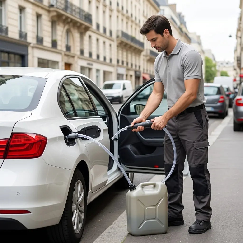 Une solution sereine pour vos pannes de carburant