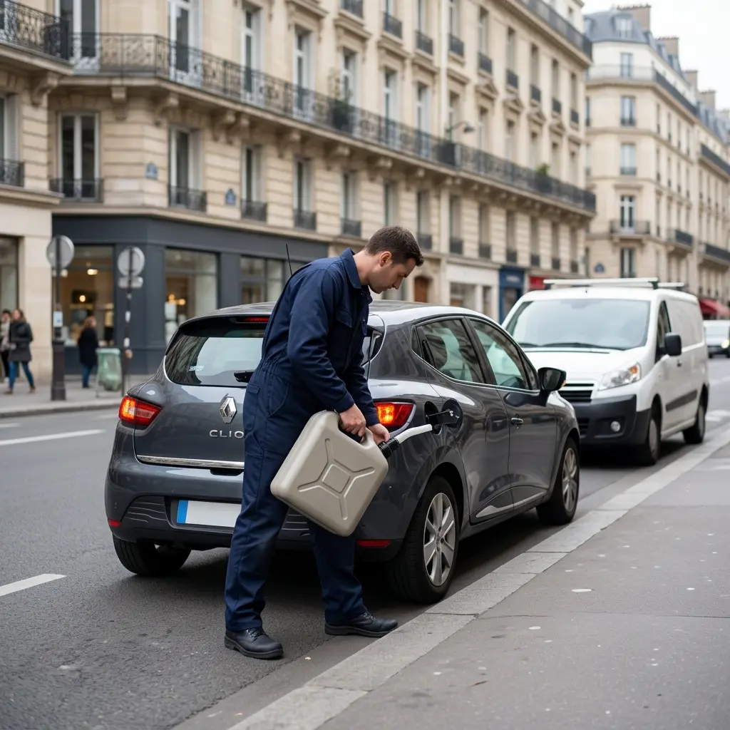 Expertise de dépannage panne d'essence à Paris 19