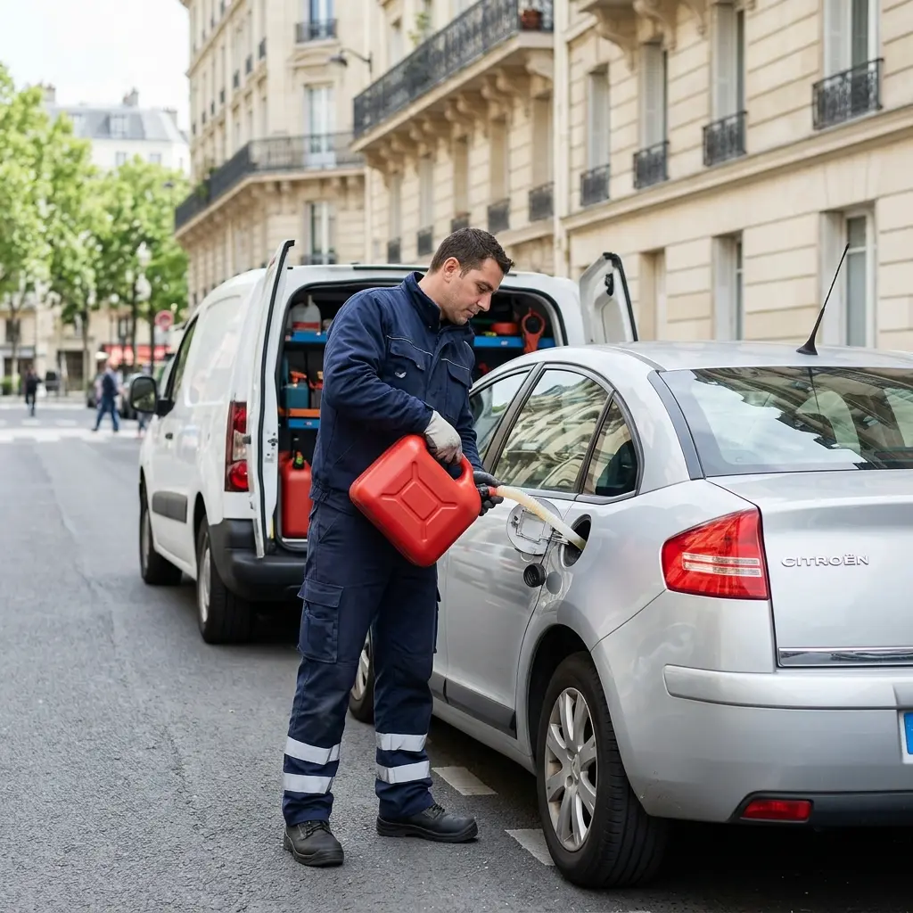 Dépannage panne d'essence Paris 19 (75019)