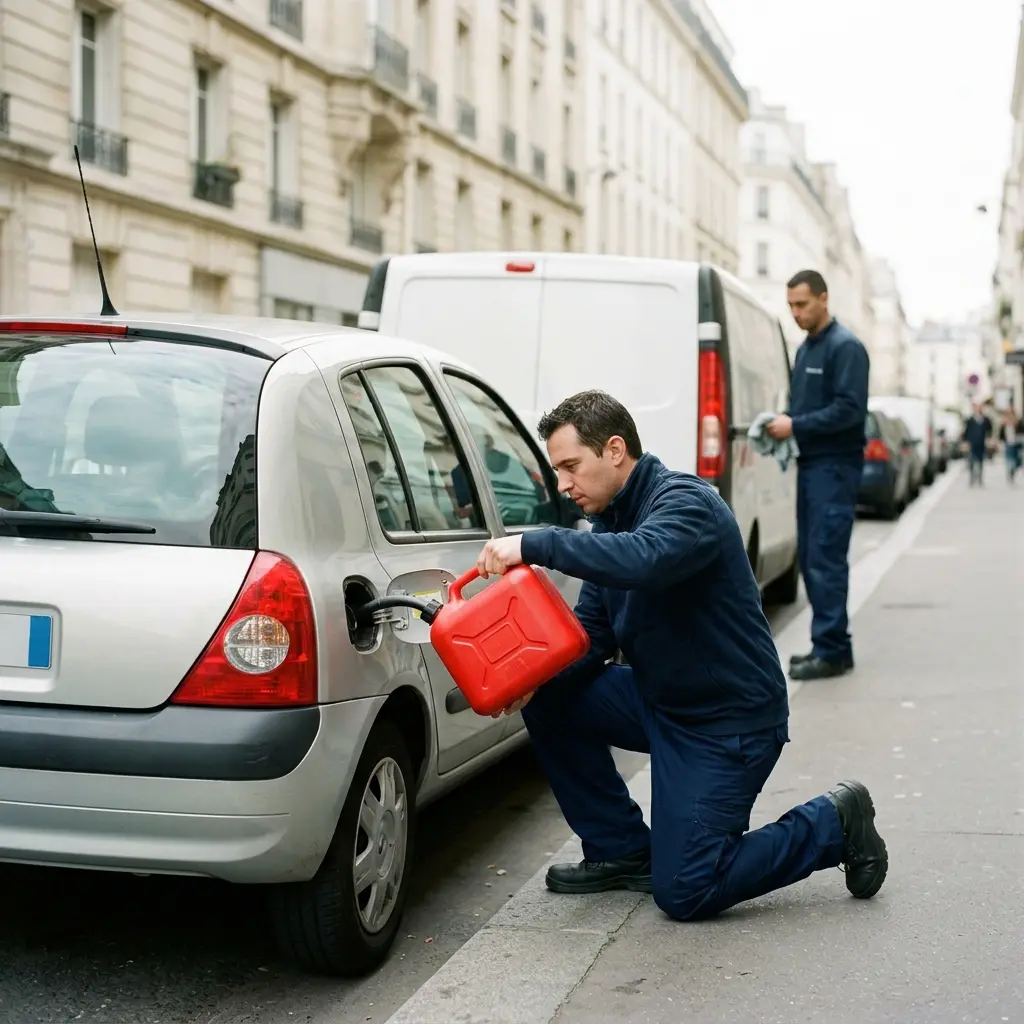 Comment réagir face à une panne de carburant à Paris 20e ?
