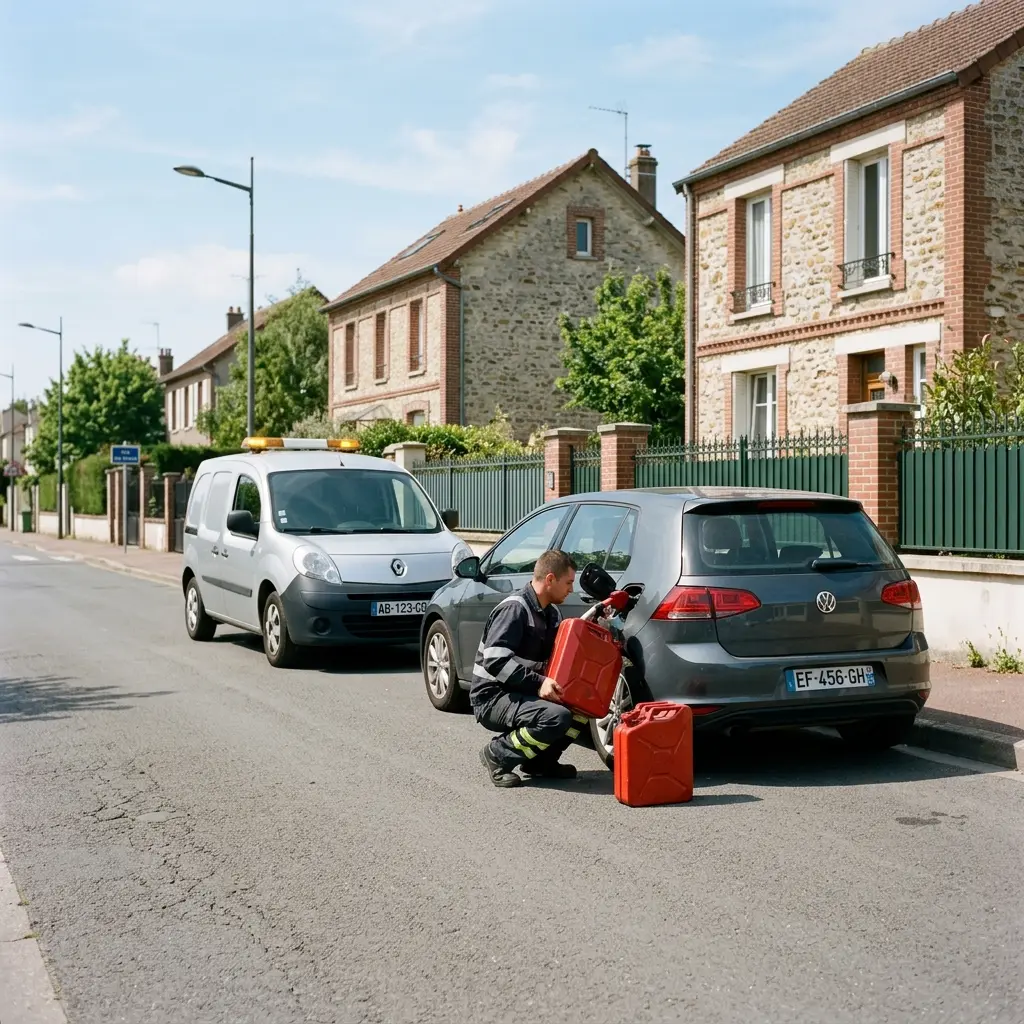 Dépannage panne d'essence Livry-sur-Seine (77000)