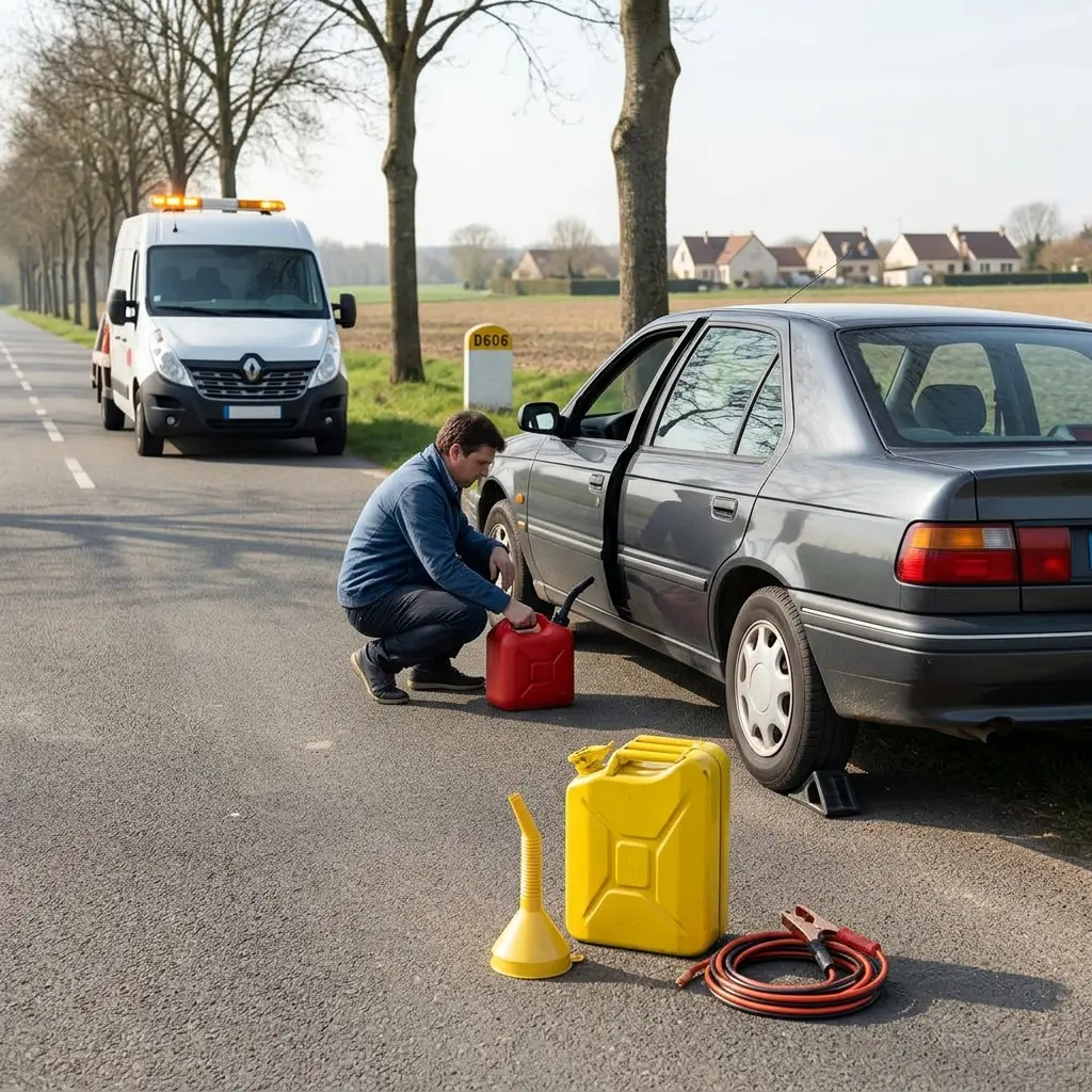 Comment nous traitons votre panne de carburant