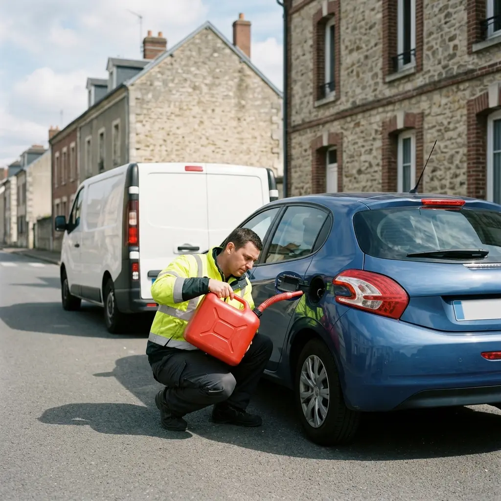 Dépannage panne d'essence Melun (77000)