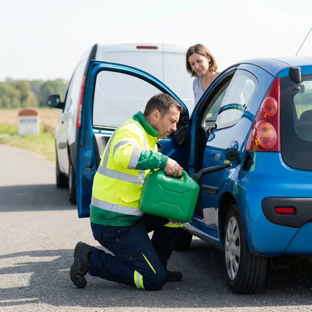 Comment réagir face à une panne de carburant à Collégien