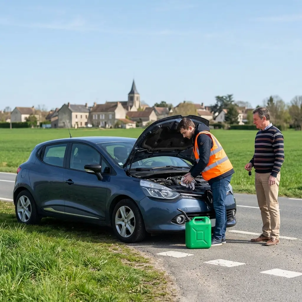 Dépannage panne d'essence Mareuil-lès-Meaux (77100)