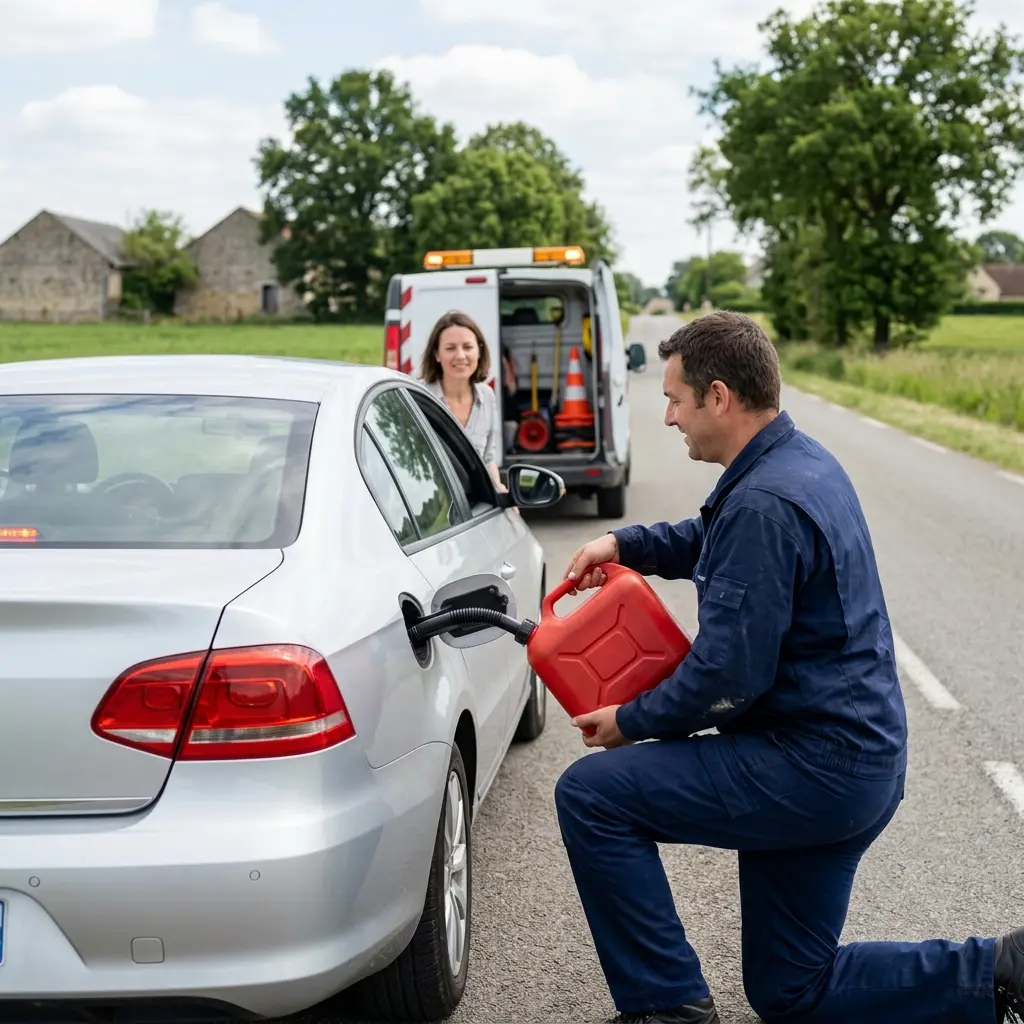 Les bons gestes en cas de panne sèche à Coulommiers