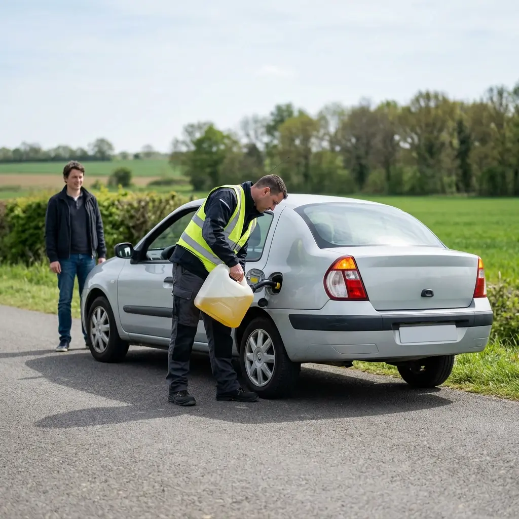 Comment réagir en attendant le dépannage panne d'essence ?