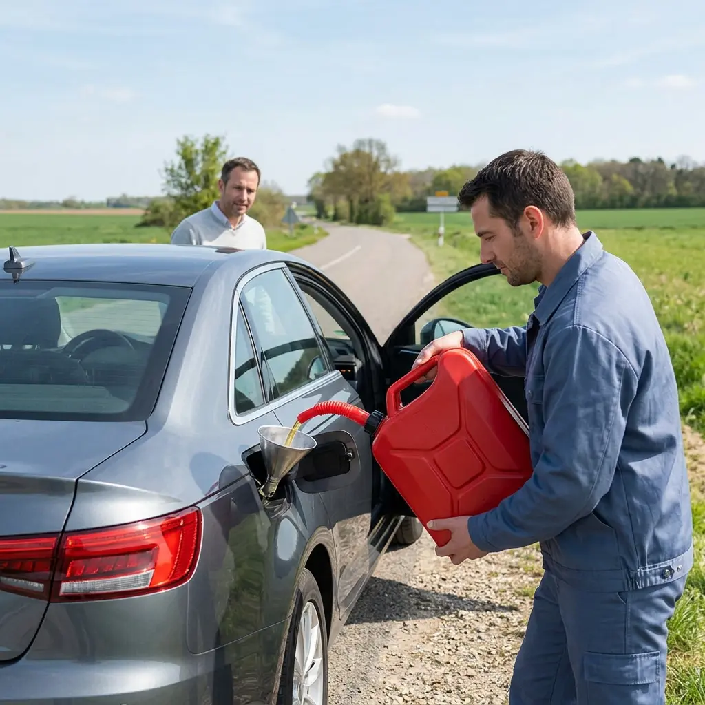 Les bons gestes à adopter en cas de panne sèche à Villenoy