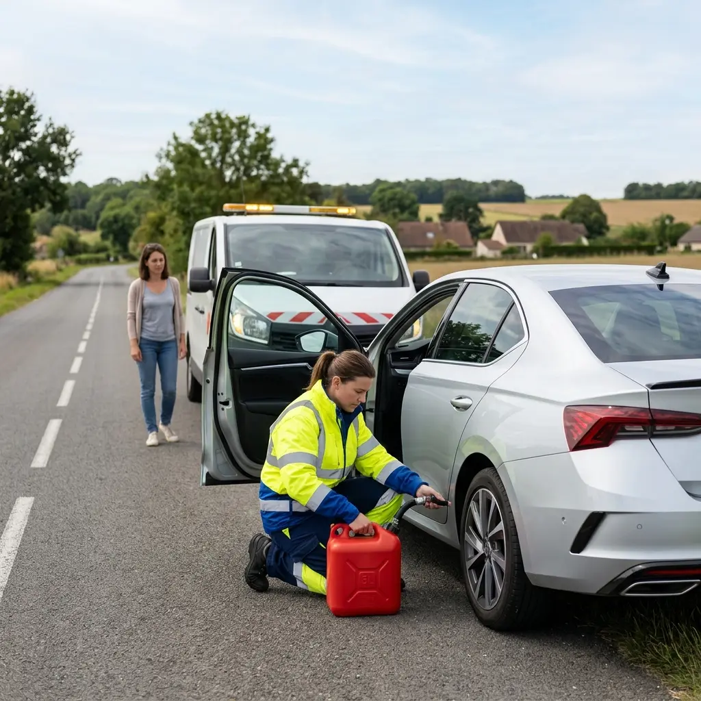 Les gestes essentiels en cas de manque de carburant