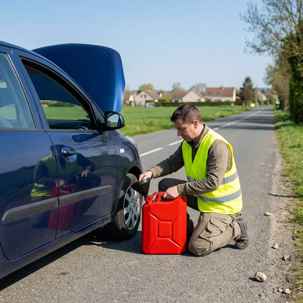 Les gestes essentiels en cas de manque de carburant