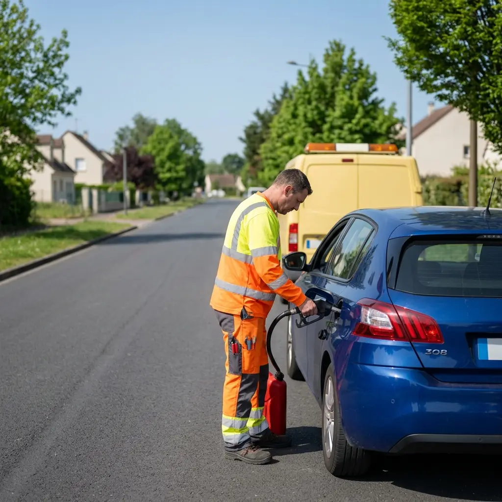 Comment réagir face à une panne d'essence à Brou-sur-Chantereine ?