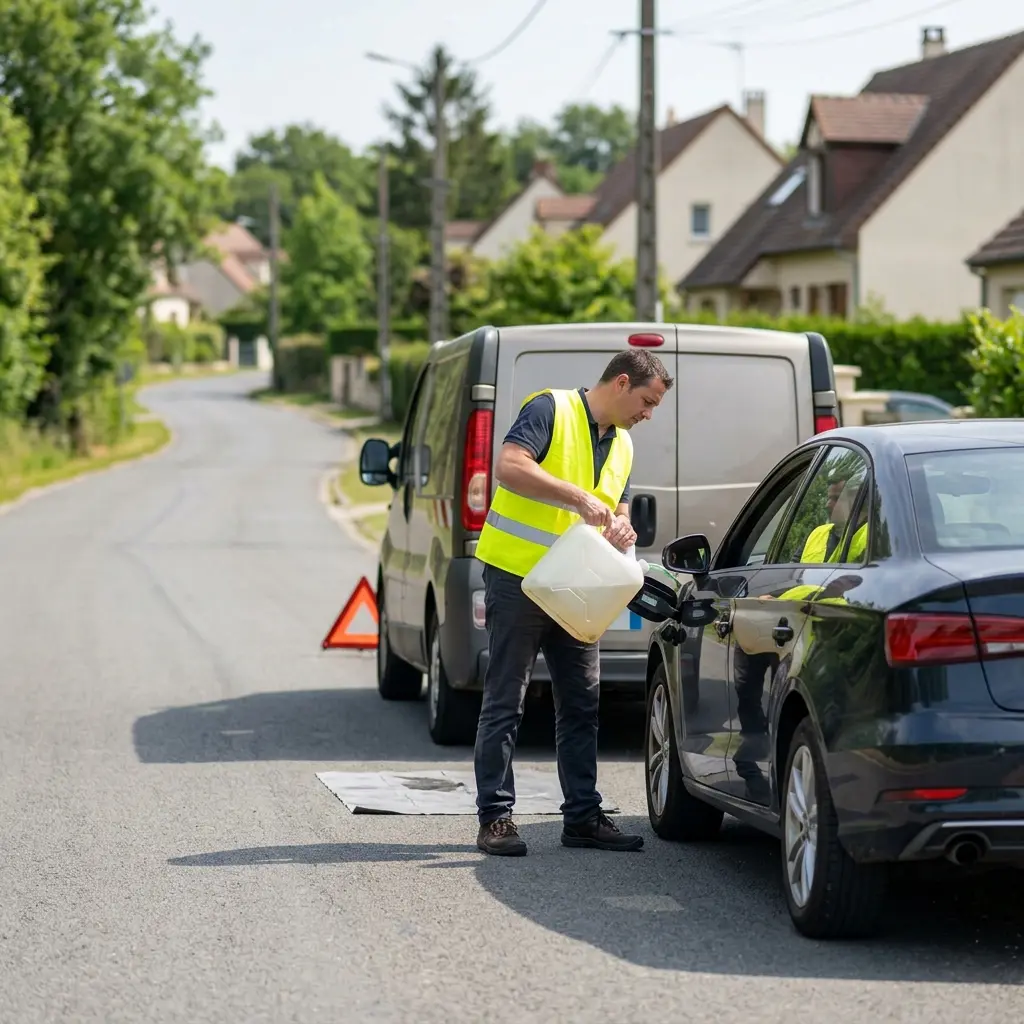Dépannage panne d'essence Brou-sur-Chantereine (77177)