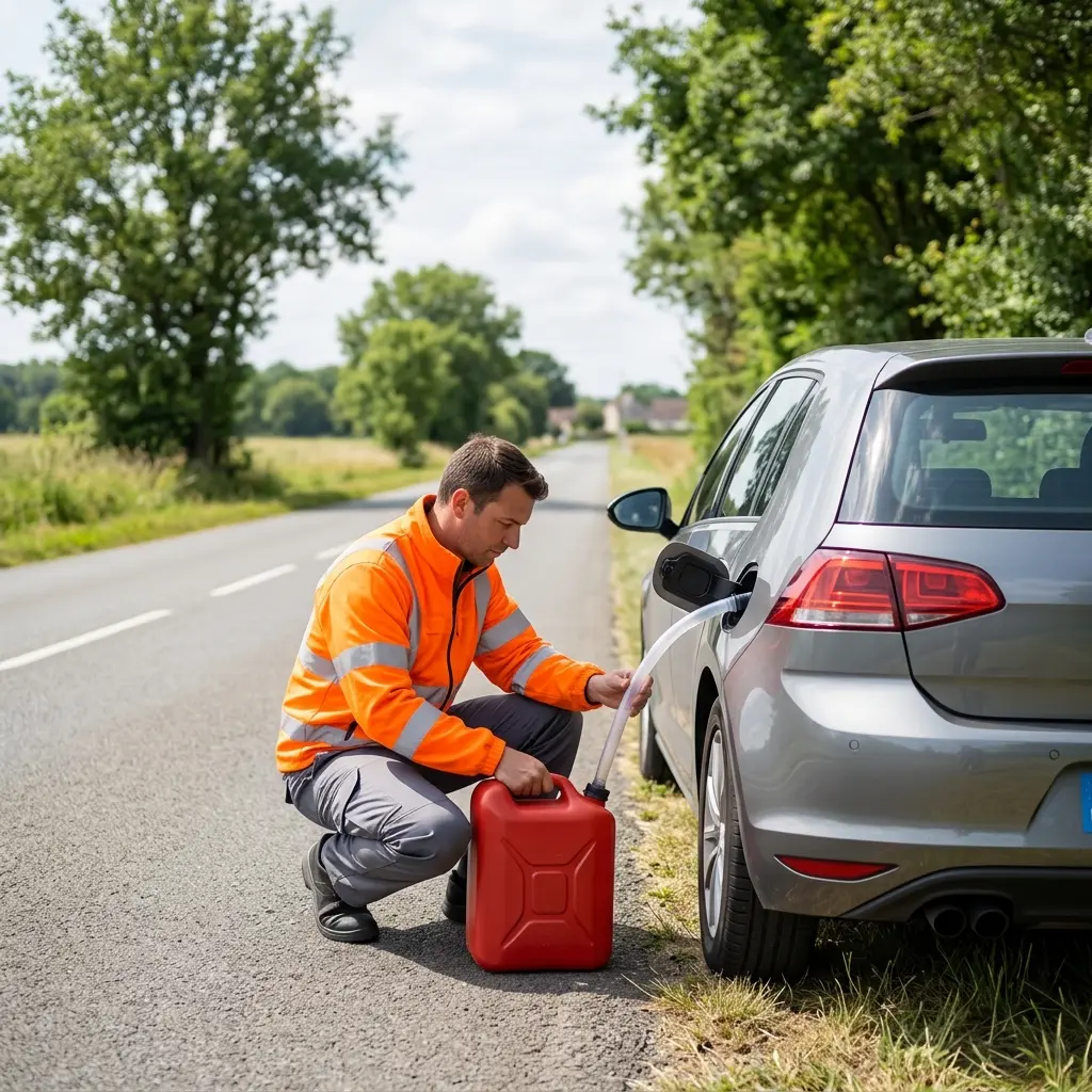Les bons gestes à adopter en cas de panne sèche à Dammarie-les-Lys