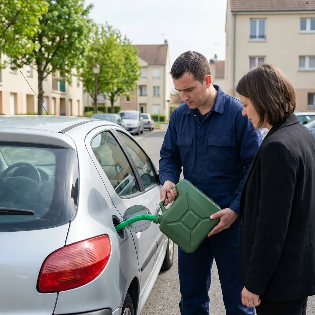 Un diagnostic et un ravitaillement précis sur place