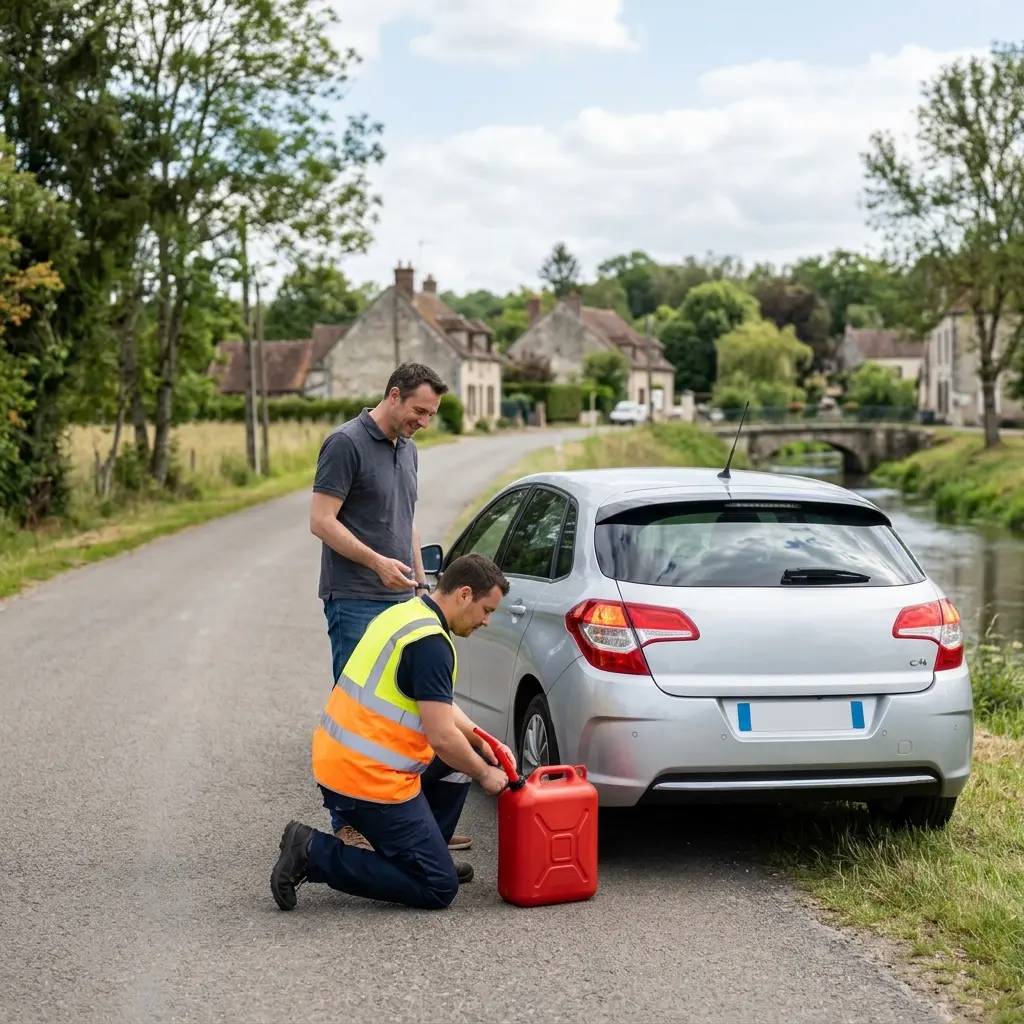 Dépannage panne d'essence Moret-Loing-et-Orvanne (77250)