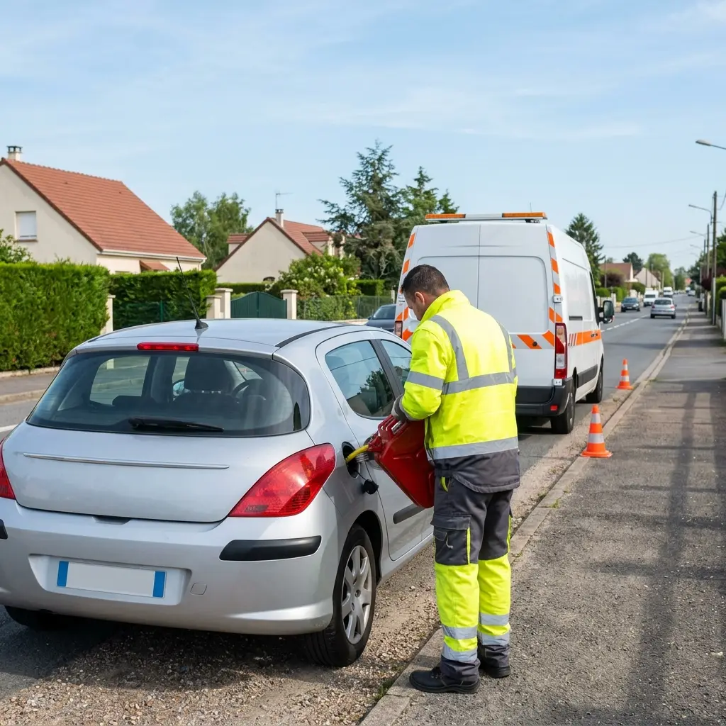 Les bons réflexes en cas de manque de carburant