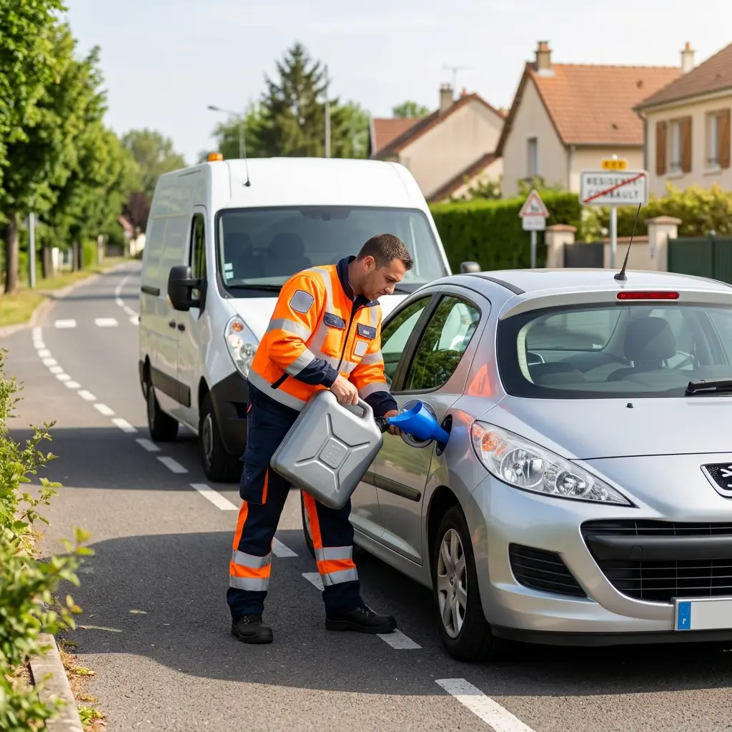 Dépannage panne d'essence Pontault-Combault (77340)