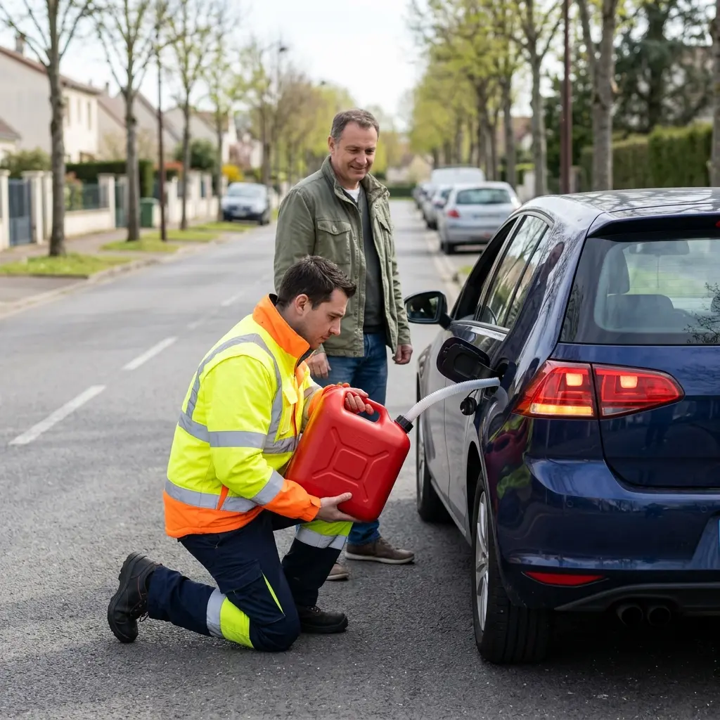 Les gestes essentiels en cas de manque de carburant