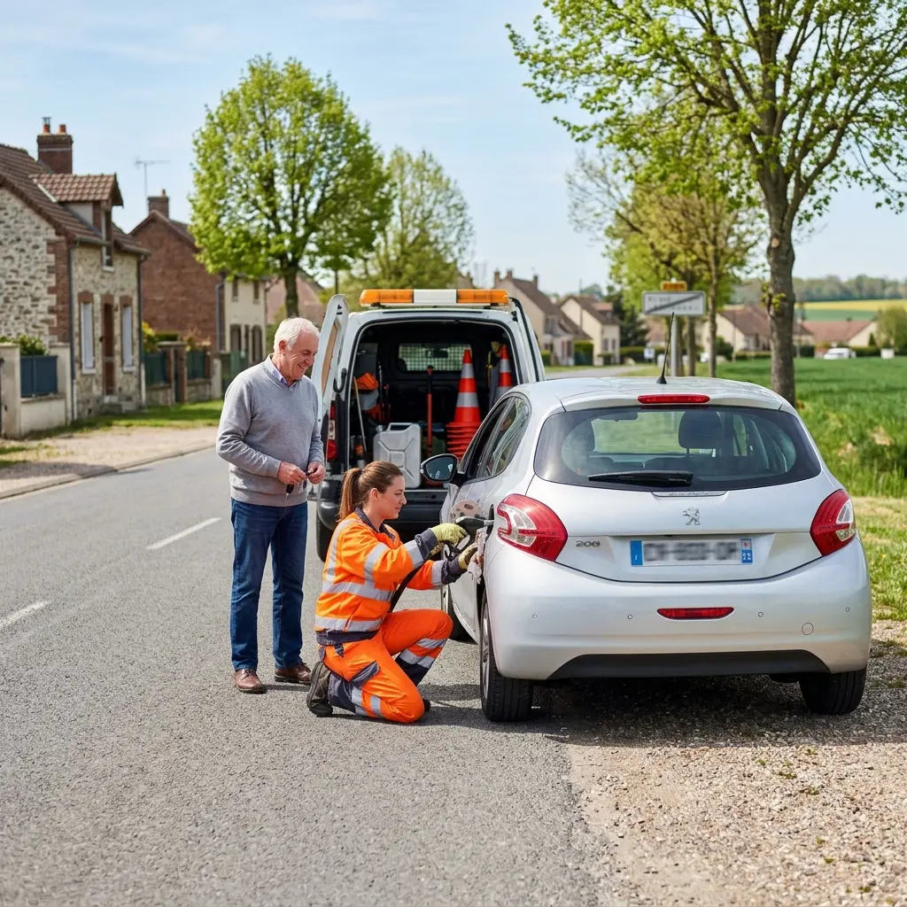 Dépannage panne d'essence Nangis (77370)