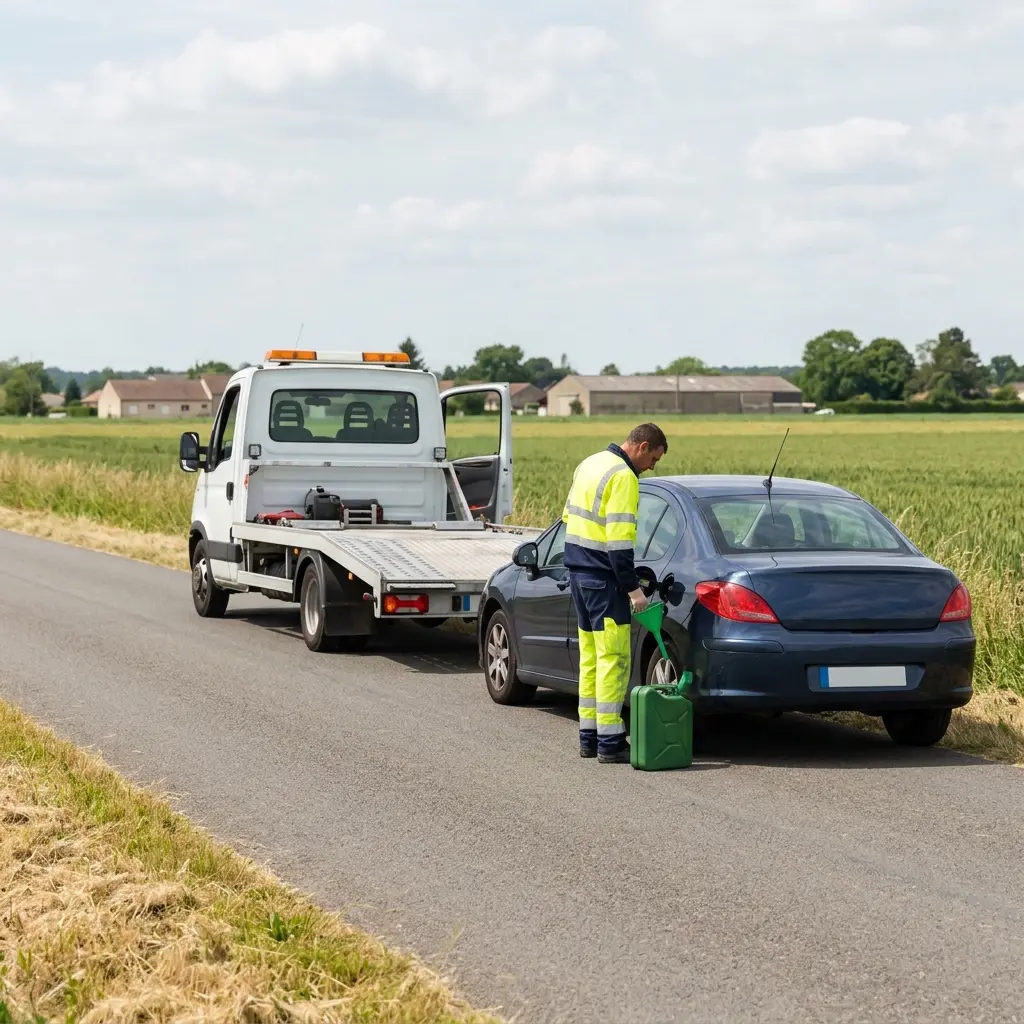 Les bons gestes en cas de panne sèche à Guignes