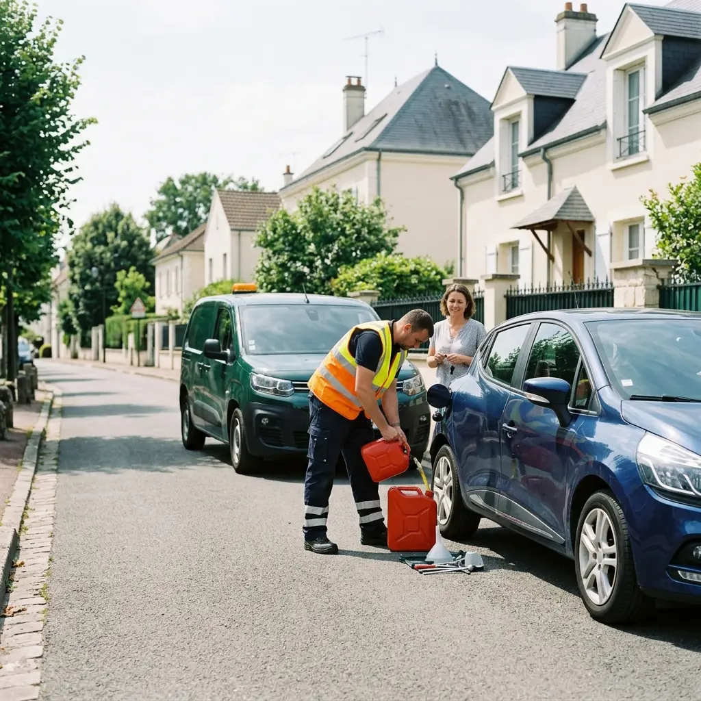 Dépannage panne d'essence Lagny-sur-Marne (77400)