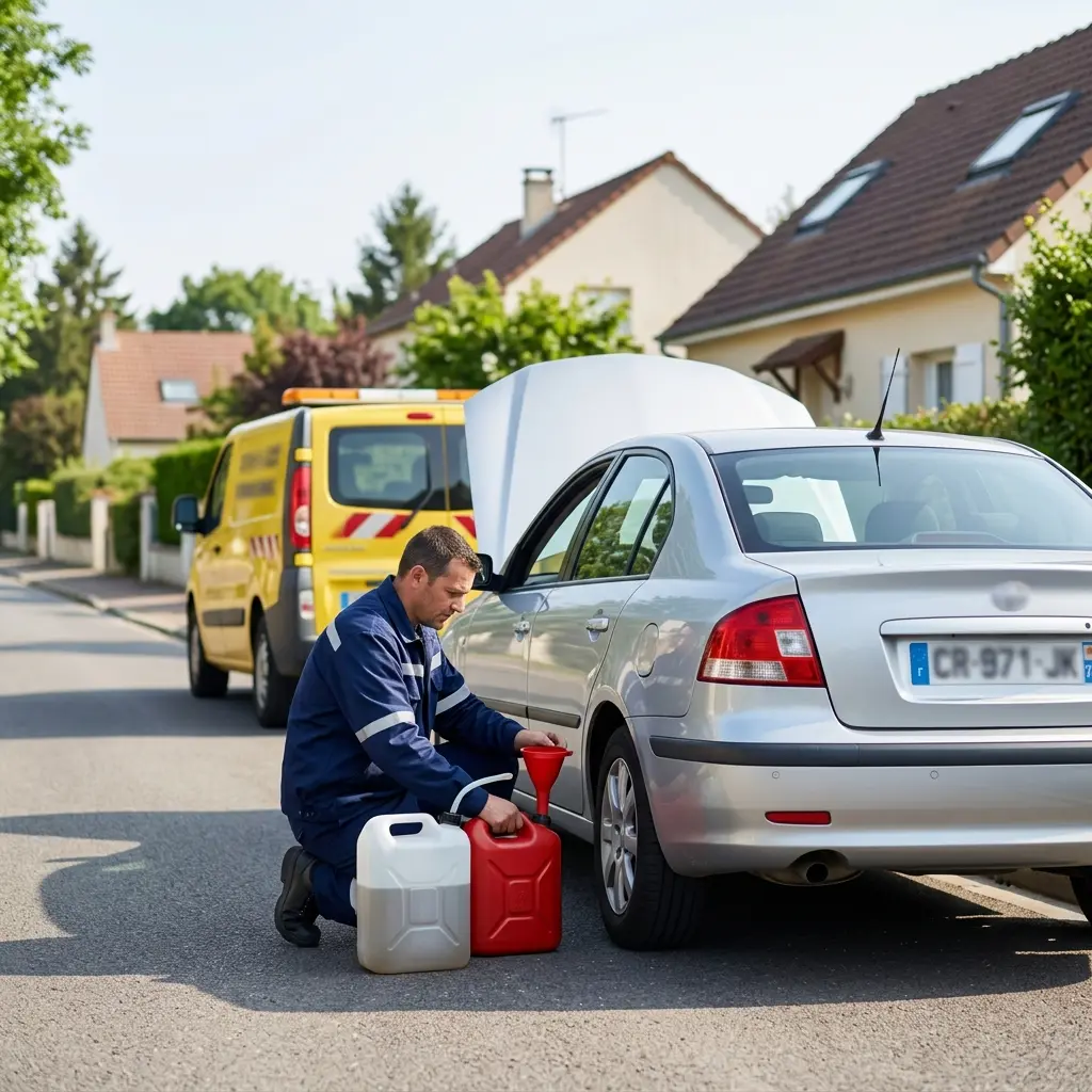 Comment réagir correctement lors d'une panne de carburant